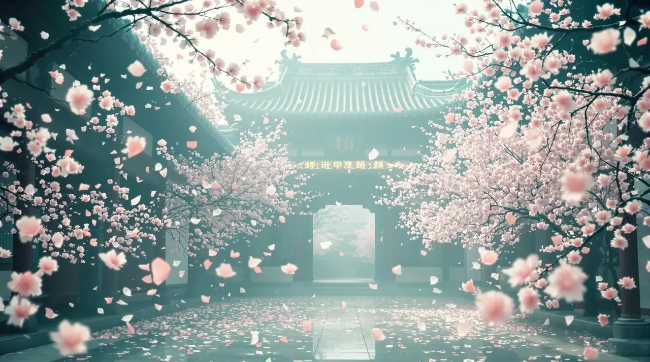 桃花坞 高清影片头图 - 秘​书