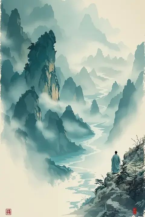 山河入梦 高清封面 - 秘​书